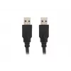 LANBERG USB-kaabel 3.0 USB-A - 1m Must