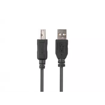 LANBERG USB-a(m)->USB-b(m) 2.0 kaabel 1 m must ferriittuumaga karbis