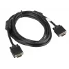 LANBERG VGA M/m kaabel topeltvarjestusega ferriit 3m must