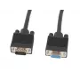 LANBERG VGA-kaabel VGA (D-Sub) 1,8 m must