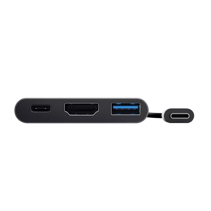 Trust Dalyx USB 3.2 Gen 1 (3.1 Gen 1) USB-C Alumiinium, Must