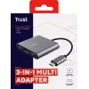 Trust Dalyx USB 3.2 Gen 1 (3.1 Gen 1) USB-C Alumiinium, Must