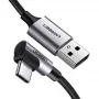 Ugreen 50942 USB-kaabel USB 2.0 2 m USB A USB C Must