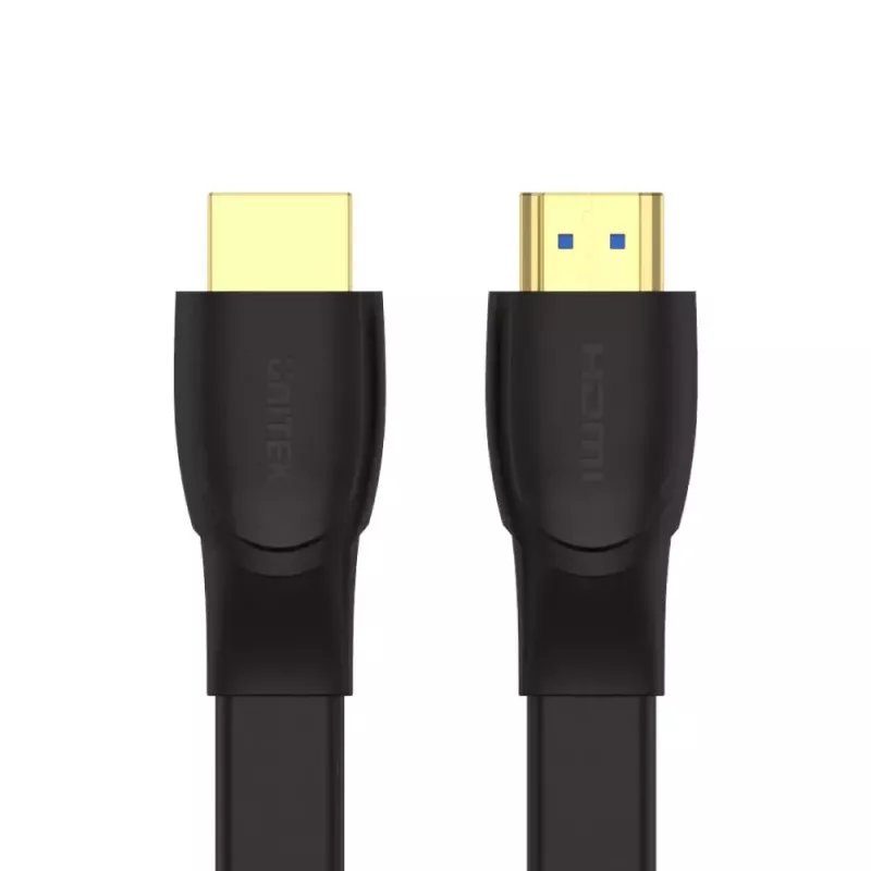 HDMI-kaabel Unitek C11063BK-2M 2 m, HDMI 2.0, 18 Gbit/s, 4K@60Hz, ARC, lame must
