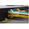 Võrgukaabel Gembird PP6A-LSZHCU-20M RJ-45 Cat6a 20m Hall