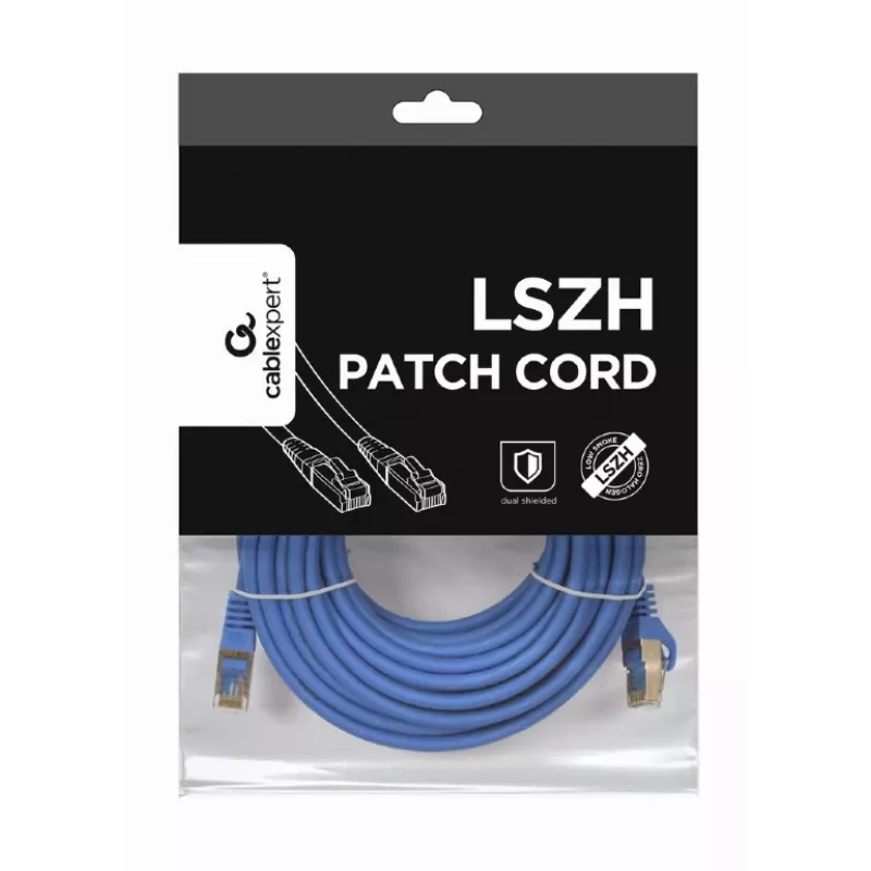 Võrgukaabel Gembird PP6A-LSZHCU-20M RJ-45 Cat6a 20m Hall