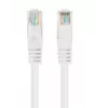 Võrguparanduskaabel LANBERG Cat6 U/UTP 1 m, RJ-45 isane–isane, keerutatud juhe, valge