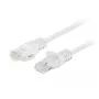 Võrguparanduskaabel LANBERG Cat6 U/UTP 1 m, RJ-45 isane–isane, keerutatud juhe, valge