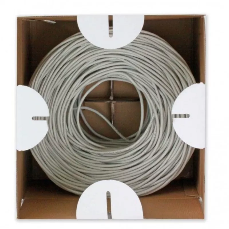 Techly F/UTP Hank kaabel Cat.5E CCA 305m Solid Outdoor Must ITP8-RIS-0305LO