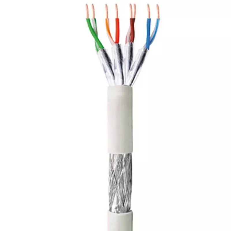 Võrgukaabel TECHLY Cat6 S/FTP ITP9-RIS-0305, 305 m, 250 MHz, CCA, hall