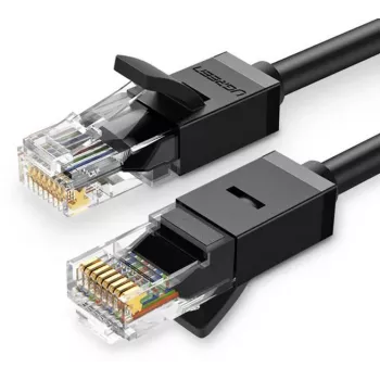 Etherneti kaabel UGREEN Cat6 RJ-45 - RJ-45, 5 m, U/UTP, 250 MHz, must