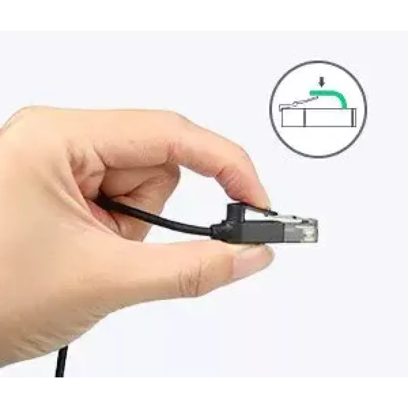 Võrgukaabel UGREEN Cat6A UTP RJ45 3 m, PVC ümbris, 500 MHz, Gigabit Ethernet