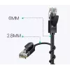 Võrgukaabel UGREEN Cat6A UTP RJ45 3 m, PVC ümbris, 500 MHz, Gigabit Ethernet