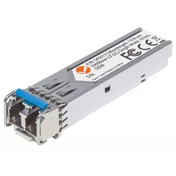 Intellinet transiiveri moodul optiline, gigabitine kiudoptiline SFP, 1000Base-Lx (LC) ühemoodiline port, 10 km, lainepikkus 1310 nm, MSA-ga vastavuses, samaväärne Cisco GLC-LH-SM-iga, Ethernet, kiudoptika, kolmeaastane garantii