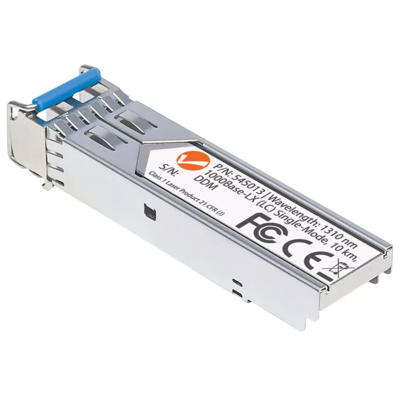 Intellinet transiiveri moodul optiline, gigabitine kiudoptiline SFP, 1000Base-Lx (LC) ühemoodiline port, 10 km, lainepikkus 1310 nm, MSA-ga vastavuses, samaväärne Cisco GLC-LH-SM-iga, Ethernet, kiudoptika, kolmeaastane garantii