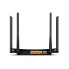 TP-Link AC1200 traadita VDSL/ADSL modemruuter, Wi-Fi 5 (802.11ac), kaheribaline (2,4 GHz / 5 GHz), Ethernet LAN, VDSL2, must, lauaruuter