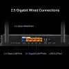 TP-Link Archer BE3600 traadita ruuter 2,5 Gigabit Ethernet kahesageduslik (2,4 GHz / 5 GHz) must