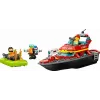 LEGO mängukomplekt Tuletõrjepaat 60373 — City seeria, 144 tk, 3 minifiguuri, vanusele 5+, mõõdud 80×230×70 mm