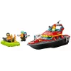 LEGO mängukomplekt Tuletõrjepaat 60373 — City seeria, 144 tk, 3 minifiguuri, vanusele 5+, mõõdud 80×230×70 mm