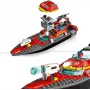 LEGO mängukomplekt Tuletõrjepaat 60373 — City seeria, 144 tk, 3 minifiguuri, vanusele 5+, mõõdud 80×230×70 mm