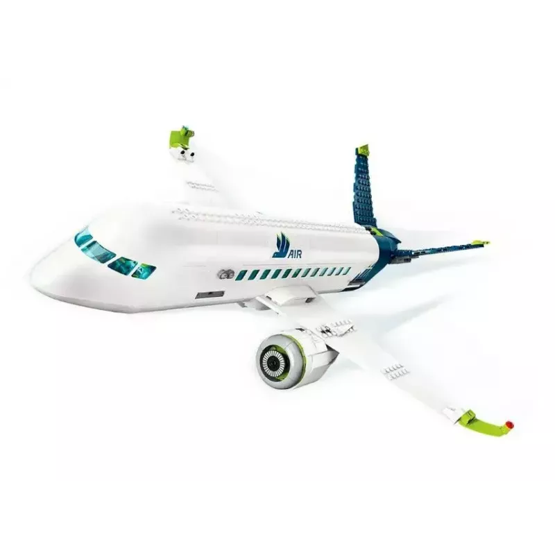 LEGO reisilennuki ehituskomplekt 60367 — City seeria, 913 tükki, 2 minifiguuri, detailne sisustus