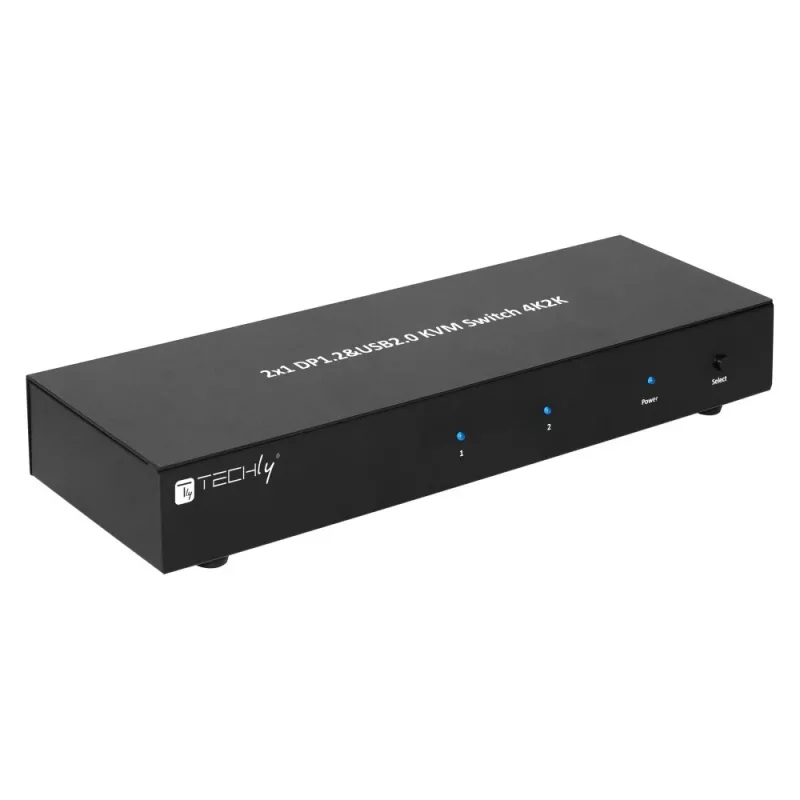 Techly IDATA DP-KVM2 KVM lüliti must