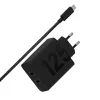 Motorola TurboPower 125W Duo laadija universaalne must AC kiirlaadimine siseruumides