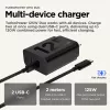 Motorola TurboPower 125W Duo laadija universaalne must AC kiirlaadimine siseruumides
