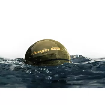 Kaasaskantav kajaloodi deeper Smart Sonar CHIRP+3 Wi‑Fi — visatav juhtmevaba kajalood, max sügavus 100 m, kiirtenurgad 47°/20°/7°, Wi‑Fi, GPS/GLONASS