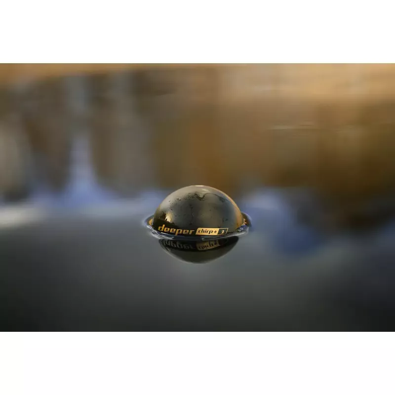 Kaasaskantav kajaloodi deeper Smart Sonar CHIRP+3 Wi‑Fi — visatav juhtmevaba kajalood, max sügavus 100 m, kiirtenurgad 47°/20°/7°, Wi‑Fi, GPS/GLONASS