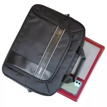 Toploader bag Addison COMPUTER CASE FOR NOTEBOOK 14.1 inch CORNELL 14 — Nailon, 362×38×245 mm, Must