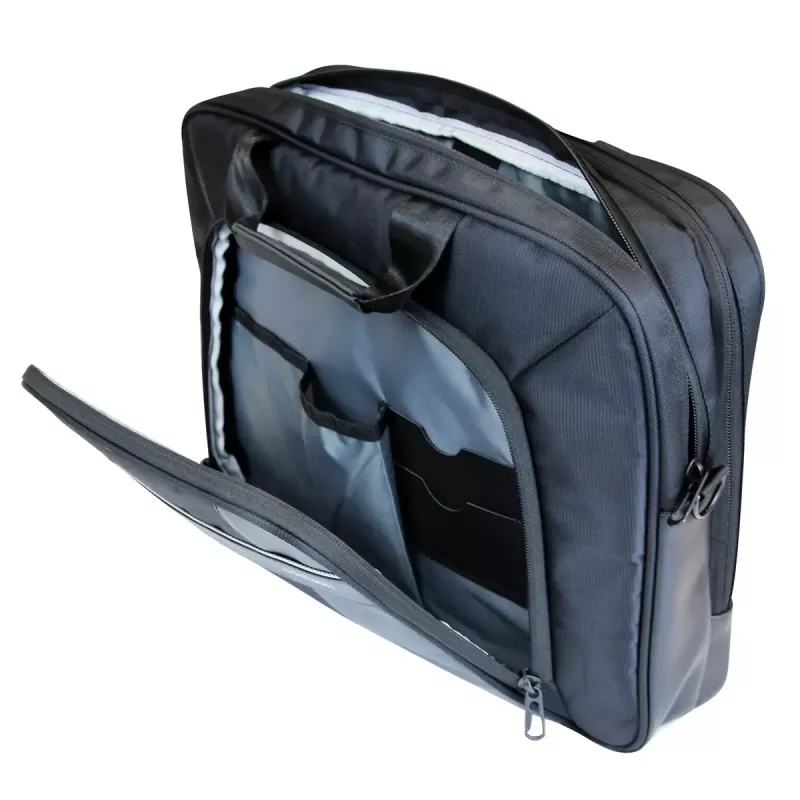 Toploader bag Addison COMPUTER CASE FOR NOTEBOOK 14.1 inch CORNELL 14 — Nailon, 362×38×245 mm, Must
