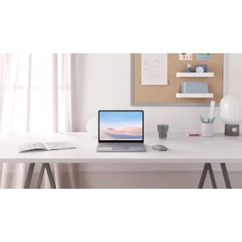MICROSOFT Surface Laptop Go - 12.4 inch - i5 1035g1 - 8 GB RAM - 256 GB SSD - Win10 Pro - Platinum - Qwerty Int'l - UHD Graphics