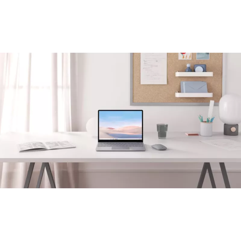 MICROSOFT Surface Laptop Go - 12.4 inch - i5 1035g1 - 8 GB RAM - 256 GB SSD - Win10 Pro - Platinum - Qwerty Int'l - UHD Graphics