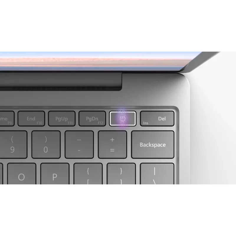 MICROSOFT Surface Laptop Go - 12.4 inch - i5 1035g1 - 8 GB RAM - 256 GB SSD - Win10 Pro - Platinum - Qwerty Int'l - UHD Graphics