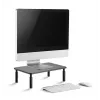 Eraldiseisev laua monitorikinnitus GEMBIRD MS-TABLE-01 — ühele kuvarile, 20 kg kandevõime, must, käsitsi reguleeritav kõrgus 100–140 mm