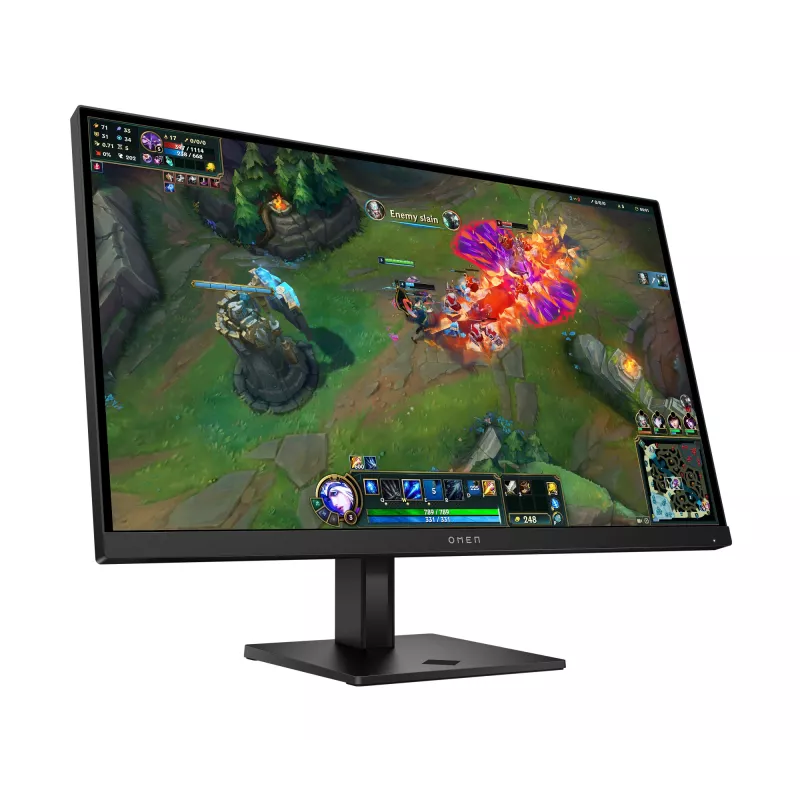 HP OMEN 27-tolline QHD 180 Hz mängumonitor, 68,6 cm (27 tolli), 2560 x 1440 pikslit, Quad HD, LCD, 1 ms, must