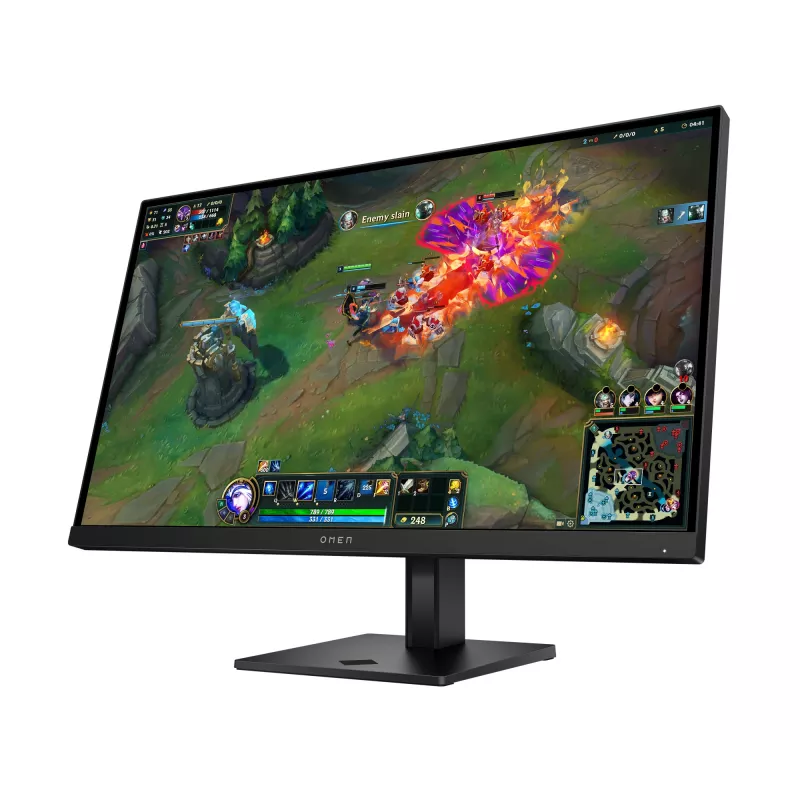 HP OMEN 27-tolline QHD 180 Hz mängumonitor, 68,6 cm (27 tolli), 2560 x 1440 pikslit, Quad HD, LCD, 1 ms, must