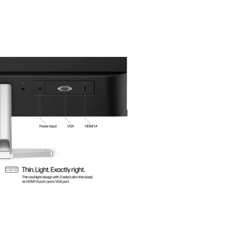 HP lauaarvuti monitor – 5. seeria 524sf – 24-tolline – 1920x1080 (FHD) – IPS