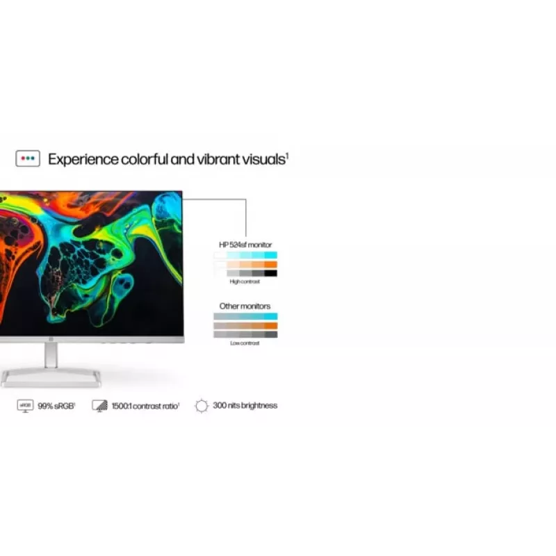 HP lauaarvuti monitor – 5. seeria 524sf – 24-tolline – 1920x1080 (FHD) – IPS