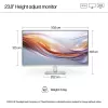 HP lauamonitor - Series 5 524sh - 24 tolli - 1920x1080 (FHD) - IPS - kõrguse reguleerimine