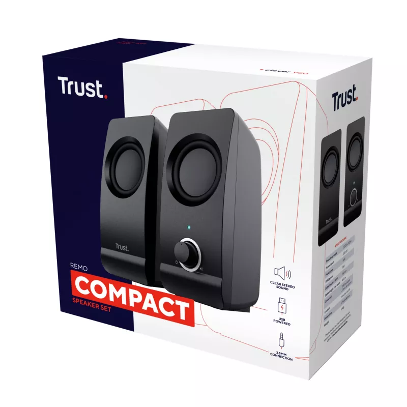 Trust Remo 2.0 1-suunaline must juhtmega 8 W