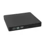 Optiline kettaseade IBOX IED03 DVD±RW USB 3.1 Gen1 (USB-C) must, salv, 24x CD / 8x DVD