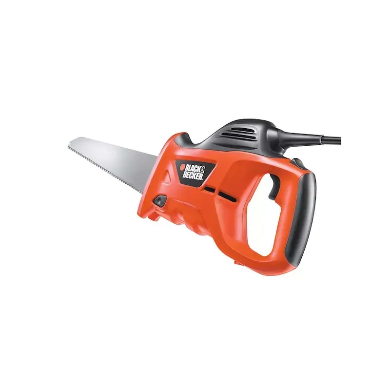Rauasaag Must & Decker KS880EC-QS – rauasaag, tera pikkus 23,9 cm, ergonoomiline käepide, oranž