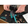 Paigaldustööriist Wolfcraft Dowelmaster tüüblinuiadele 6/8/10 mm, plaadi paksus 1,2–30 mm, plast/teras, must