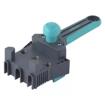 Paigaldustööriist Wolfcraft Dowelmaster tüüblinuiadele 6/8/10 mm, plaadi paksus 1,2–30 mm, plast/teras, must