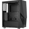 PC-korpus AEROCOOL Zauron Midi Tower Must — Midi-Tower, külgaken, toetab ATX/microATX/Mini-ITX, max GPU 32,5 cm, protsessorijahuti kõrgus 166 mm, 2x 3,5-tollist sahtlit, 4x 2,5-tollist sahtlit