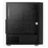 PC Midi Tower korpus AEROCOOL Graphite‑G‑BK‑v2 — Must, ATX/Micro‑ATX/Mini‑ITX, ees 2×140mm+tagumine 1×140mm