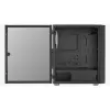 PC Midi Tower korpus AEROCOOL Graphite‑G‑BK‑v2 — Must, ATX/Micro‑ATX/Mini‑ITX, ees 2×140mm+tagumine 1×140mm