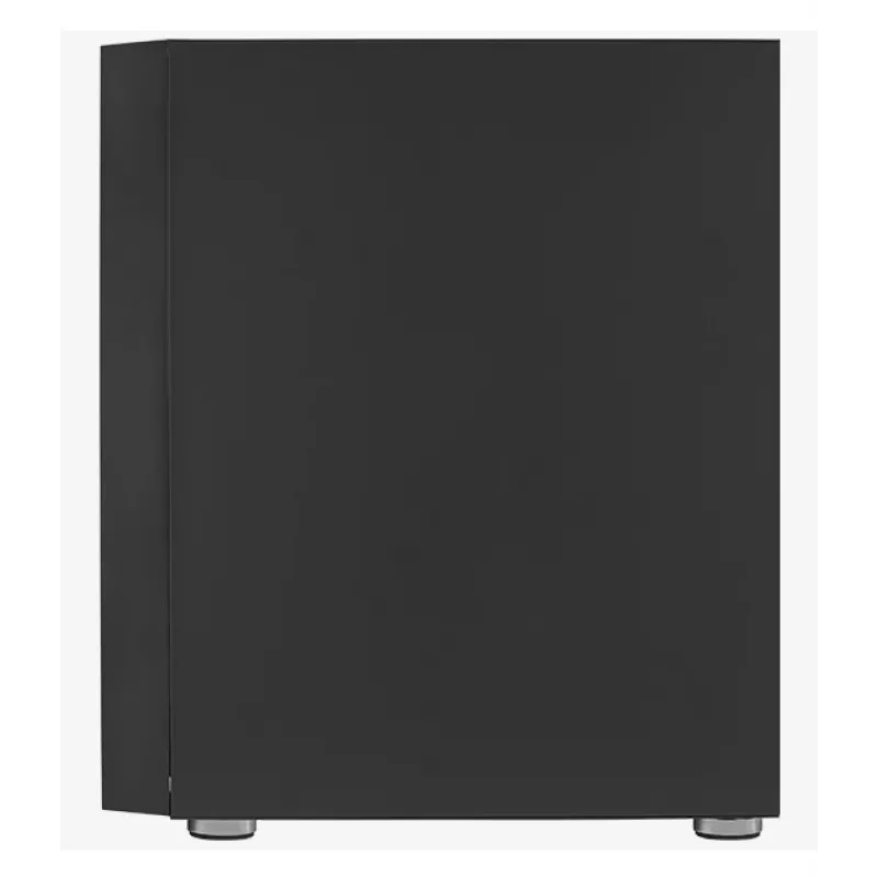 PC Midi Tower korpus AEROCOOL Graphite‑G‑BK‑v2 — Must, ATX/Micro‑ATX/Mini‑ITX, ees 2×140mm+tagumine 1×140mm
